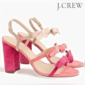 J Crew Stella Bow Heels | Sandals